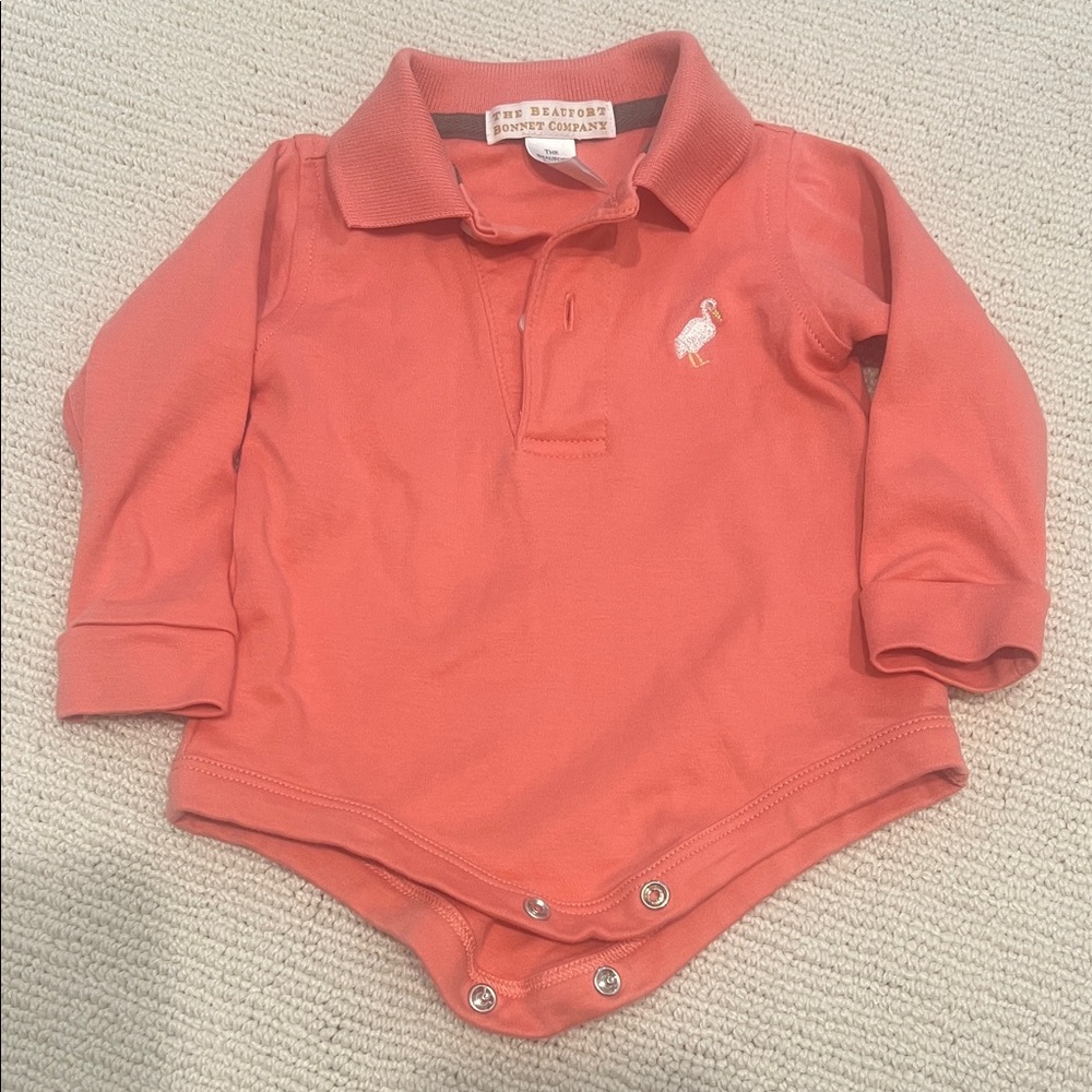 The Beaufort Bonnet Company Coral Polo Shirt